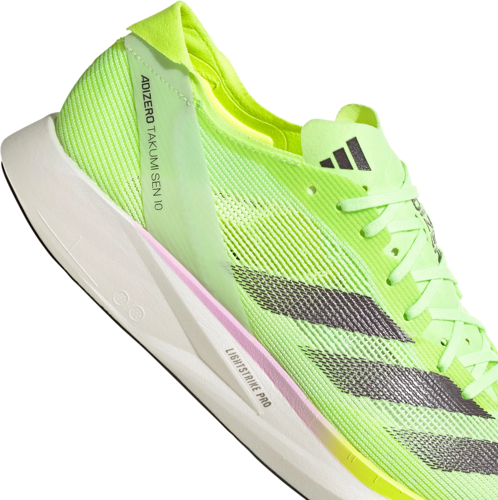 adidas Adizero Takumi Sen 10 Mens Running Shoes - Green