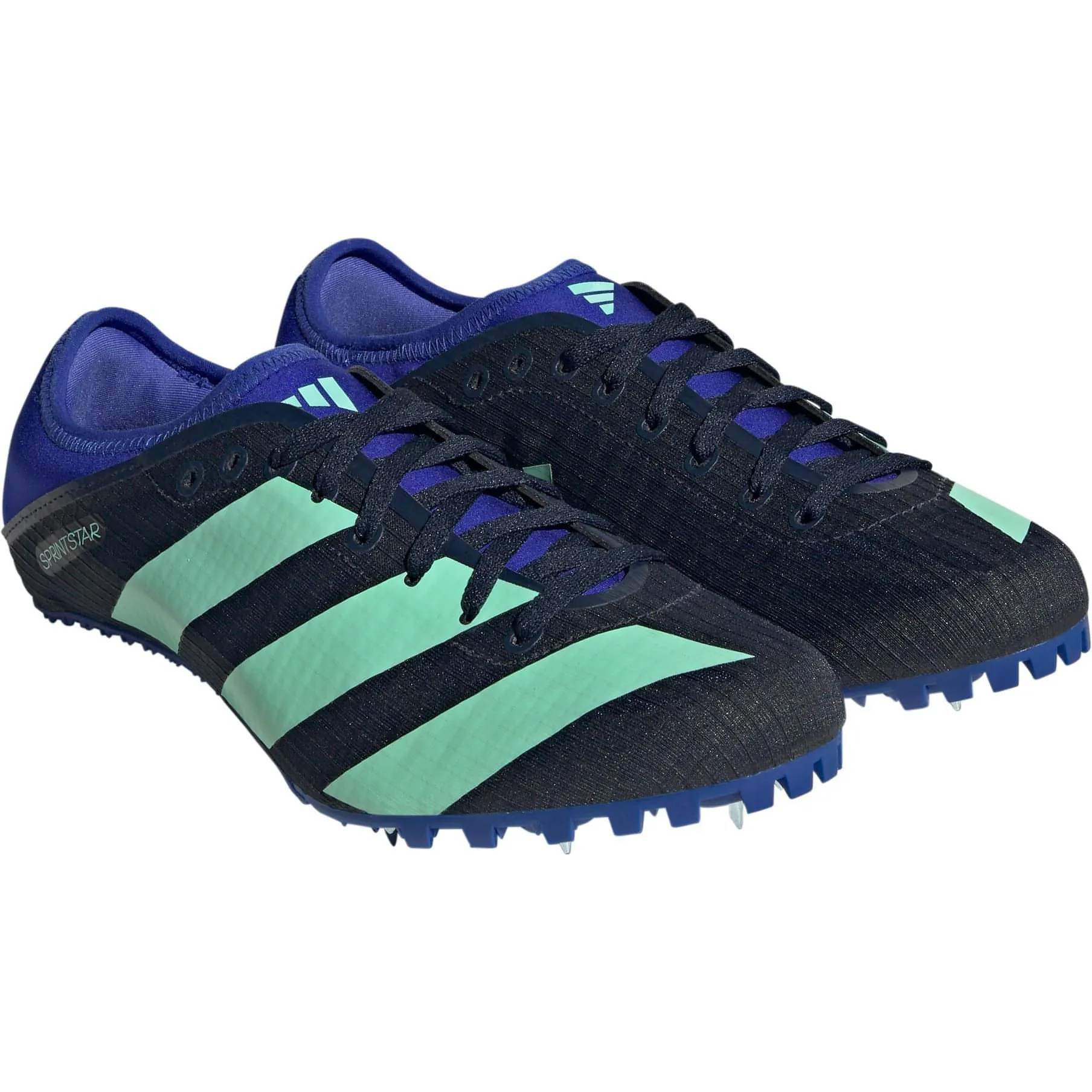 adidas Sprintstar Running Spikes - Navy