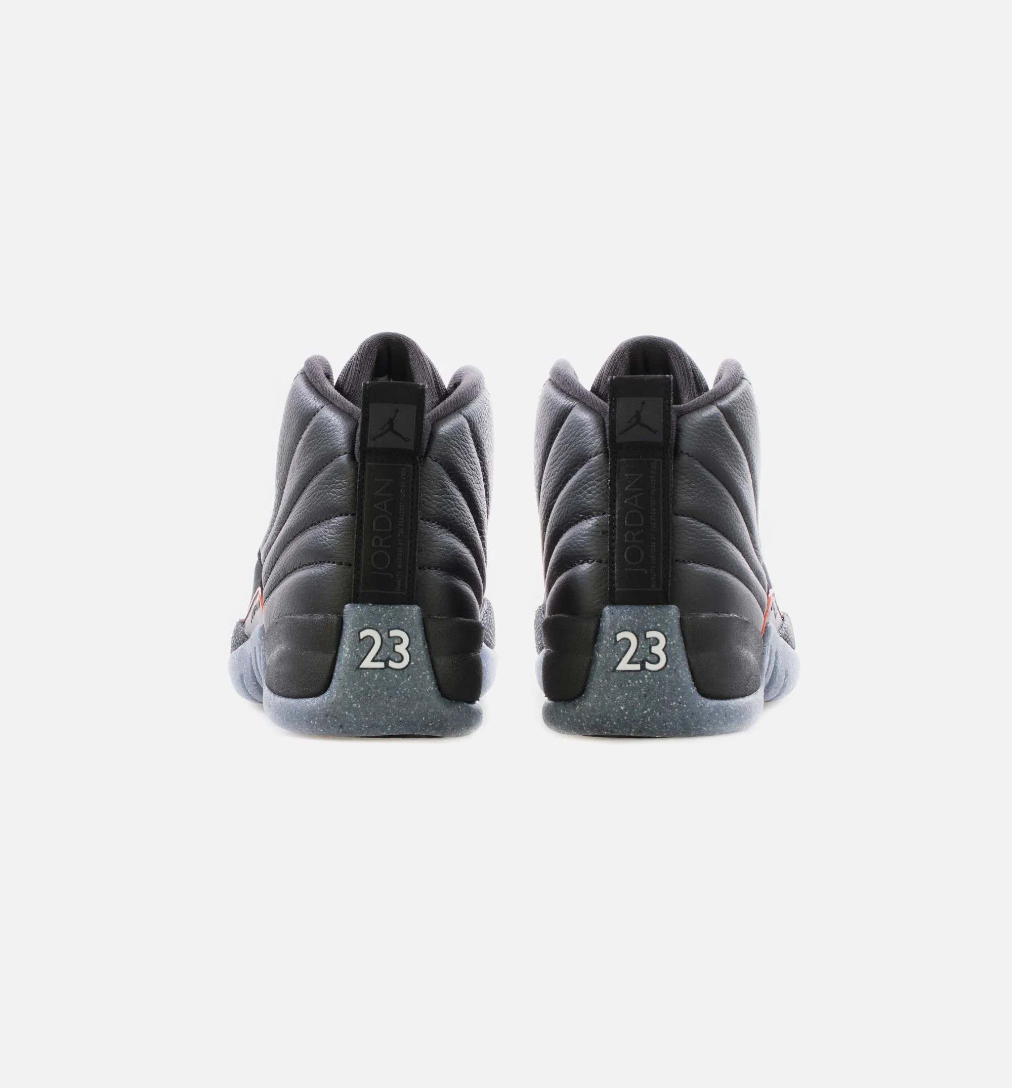 Air Jordan 12 Retro Utility Mens Lifestyle Shoe - Black/Black/Bright Crimson-/White Limit One Per Customer