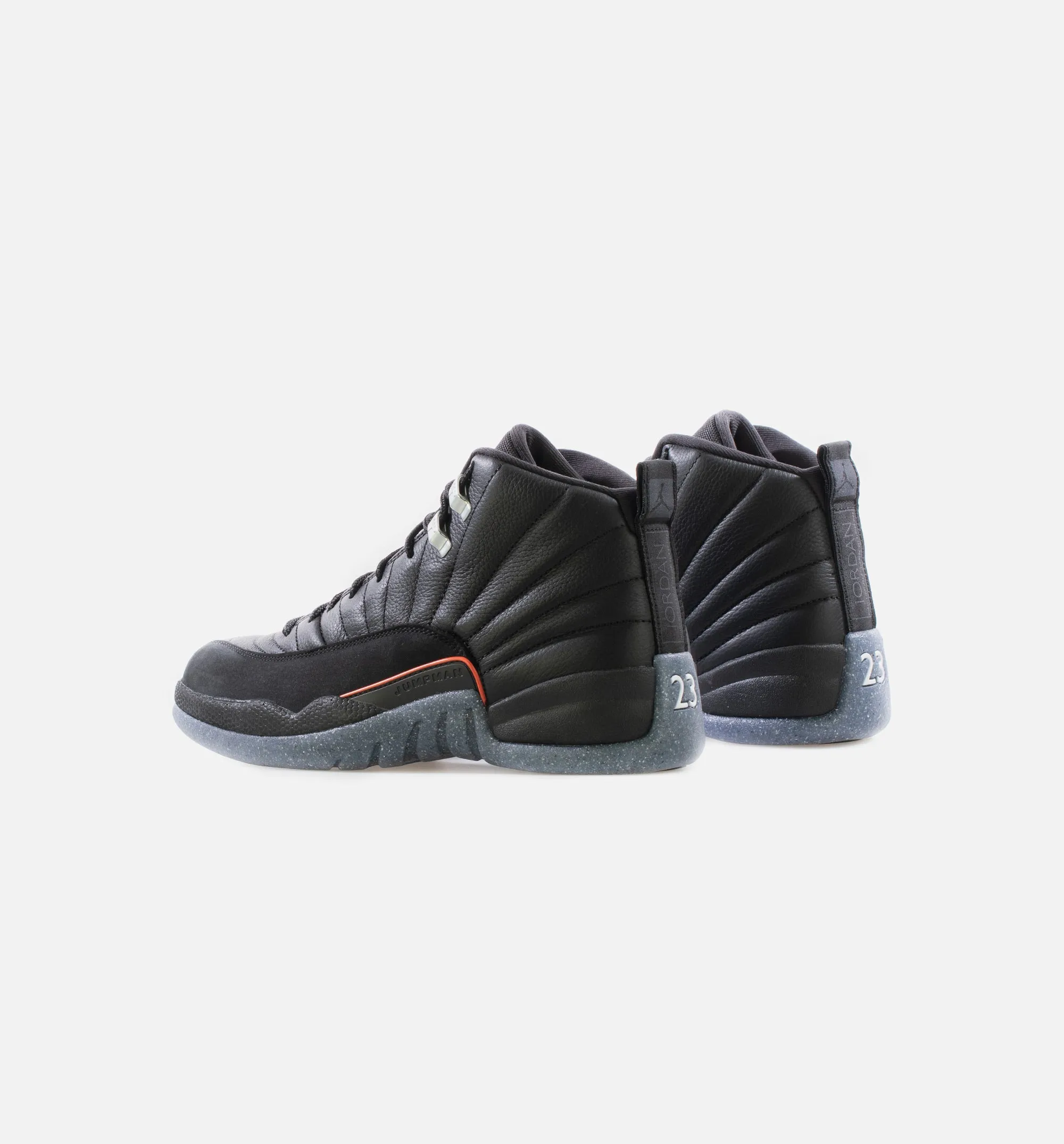 Air Jordan 12 Retro Utility Mens Lifestyle Shoe - Black/Black/Bright Crimson-/White Limit One Per Customer