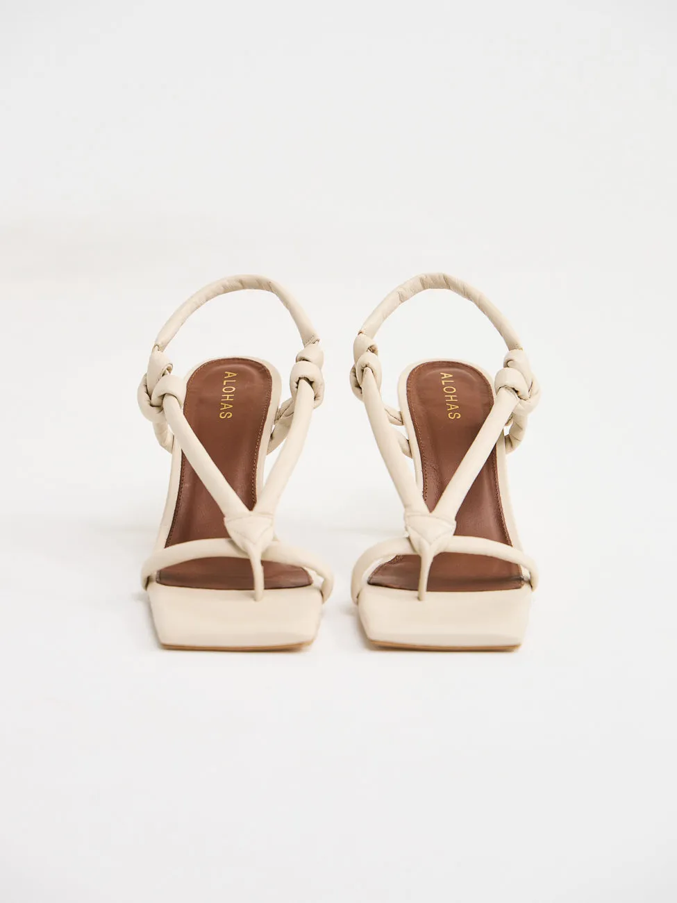 Alohas Sheila Heel in Cream