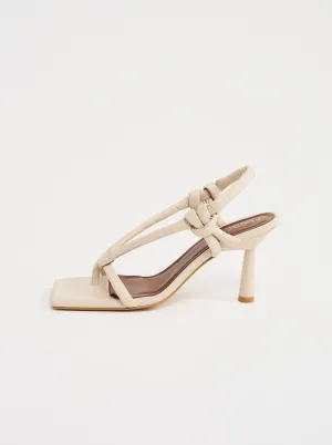 Alohas Sheila Heel in Cream