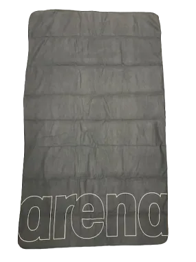 Arena Smart Plus pool-gym towel 005311 101 grey-white One size 150x90cm