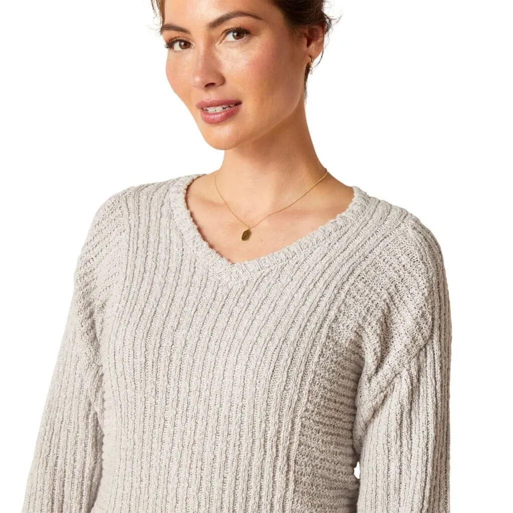 Ariat Ladies Daneway Sweater Heather Grey