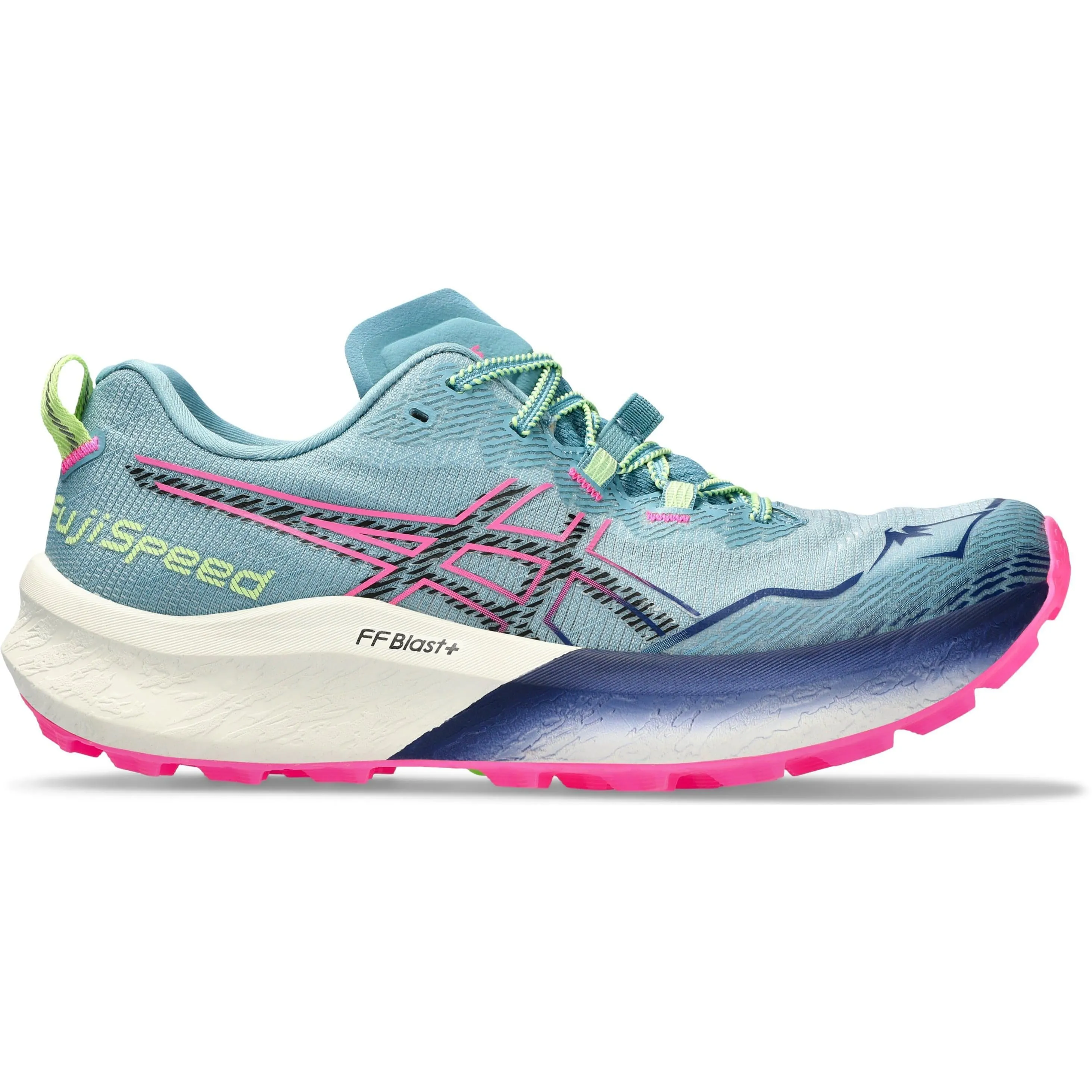 Asics Fuji Speed 2 Womens Trail Running Shoes - Blue