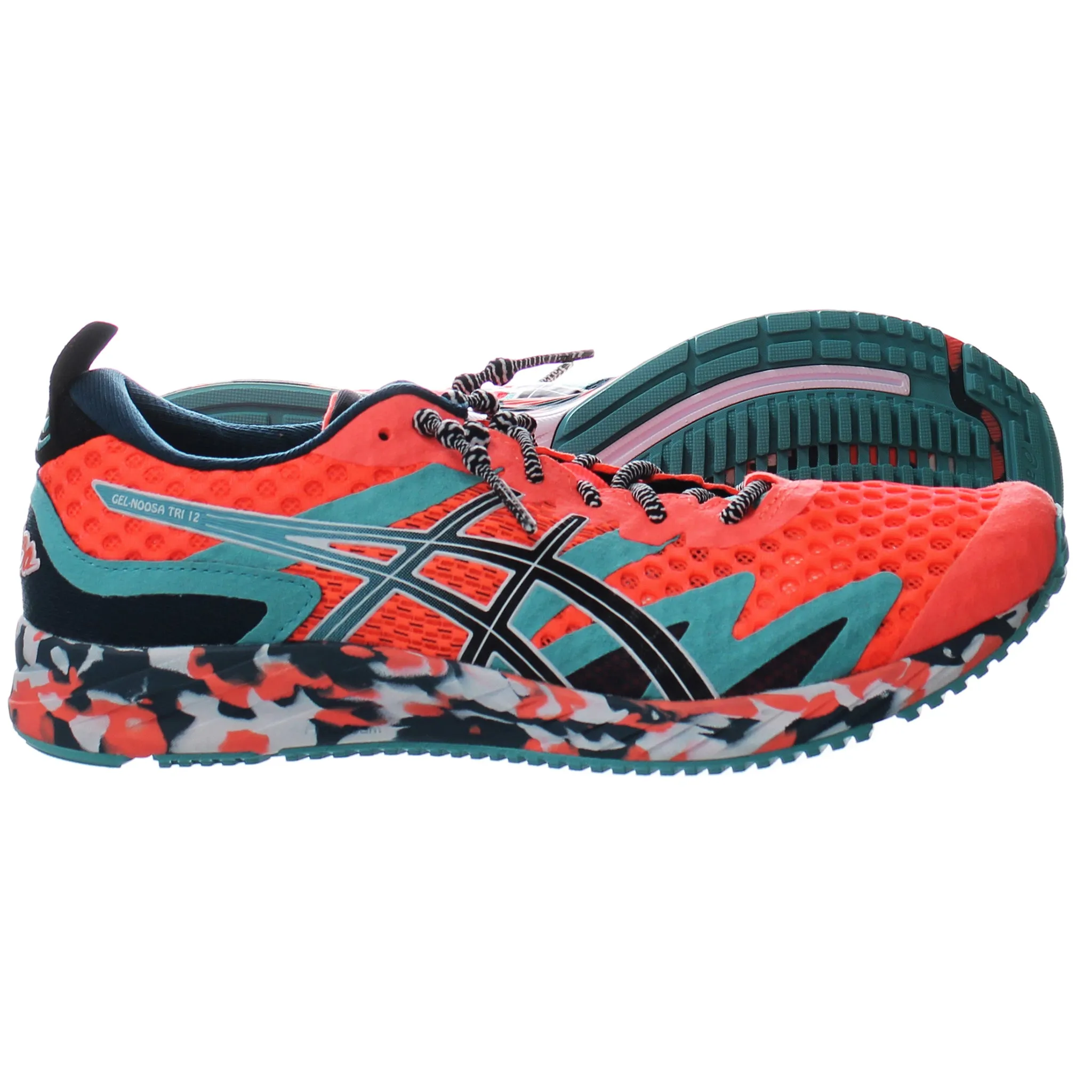 Asics Gel-Noosa Tri 12 Mens Red Running Trainers