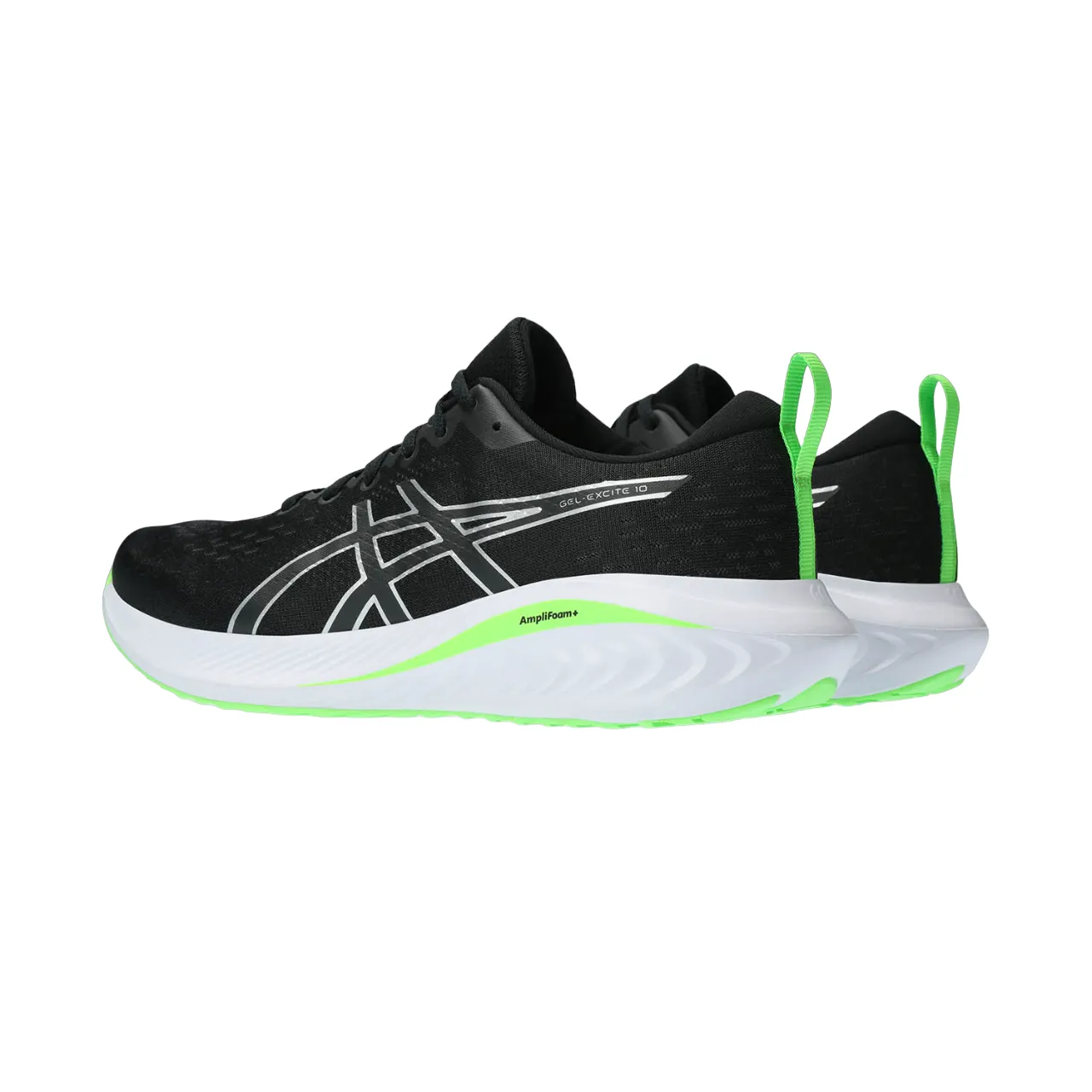 Asics men's running shoe Gel Excite 10 1011B600-001 black silver