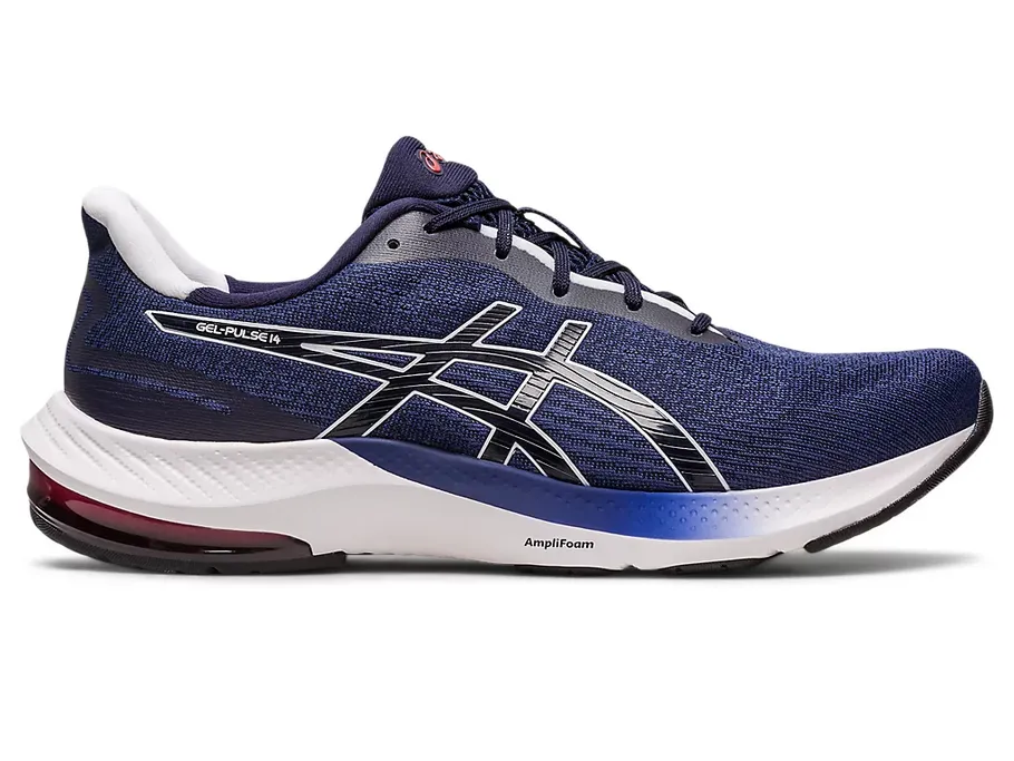 Asics men's running shoe Gel Pulse 14 1011B491 404 blue white 