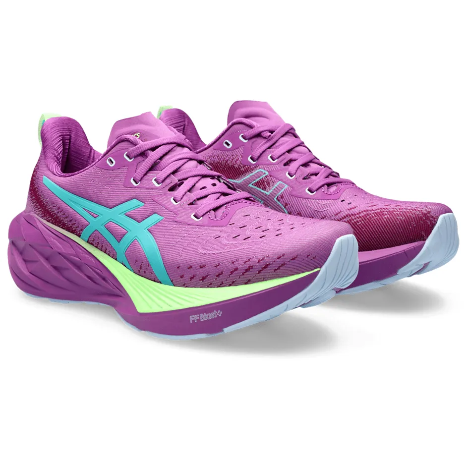 Asics Novablast 4 - Summer LiteShow Women's Running Shoes SS24 Lite-Show / Illuminate Green