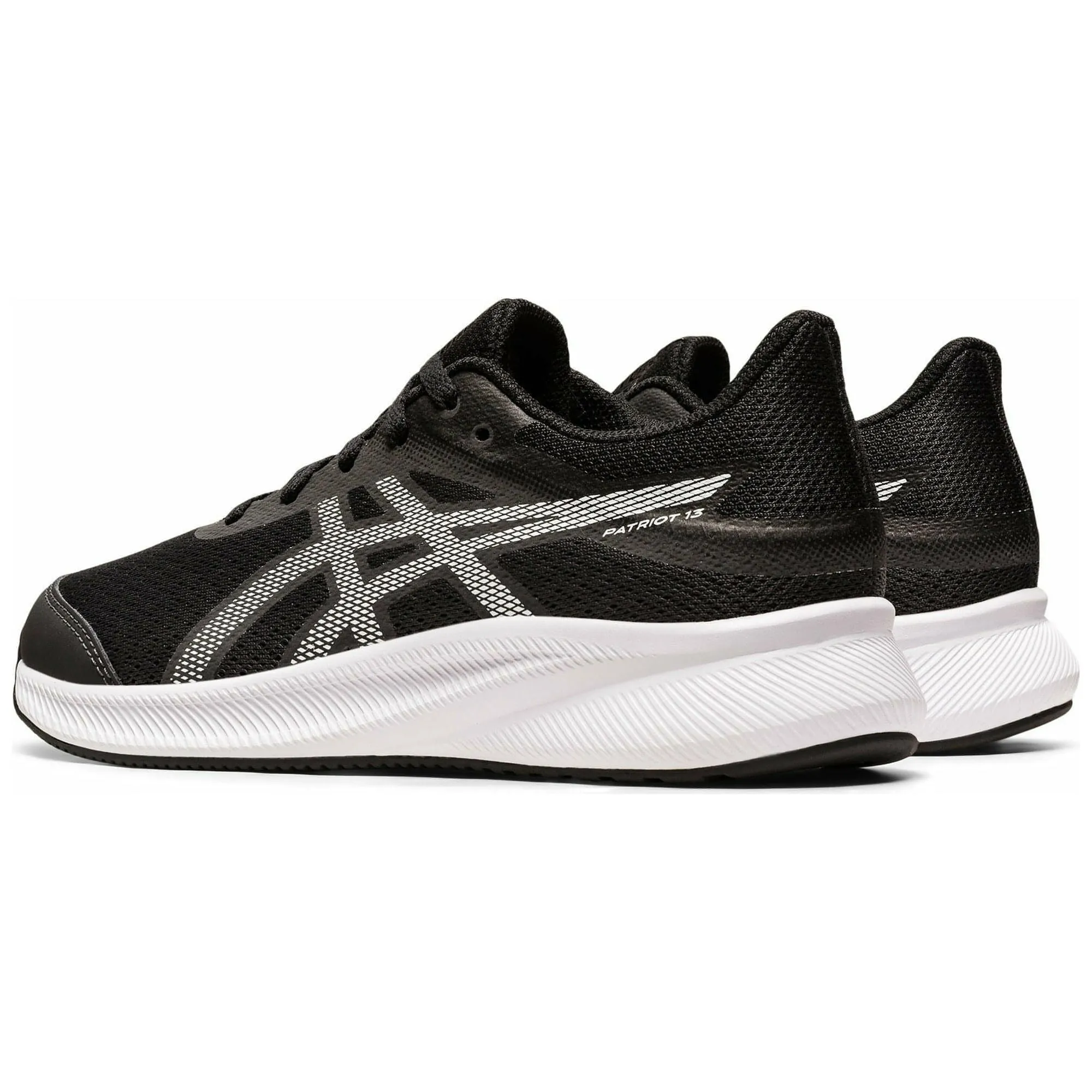 Asics Patriot 13 GS Junior Running Shoes - Grey