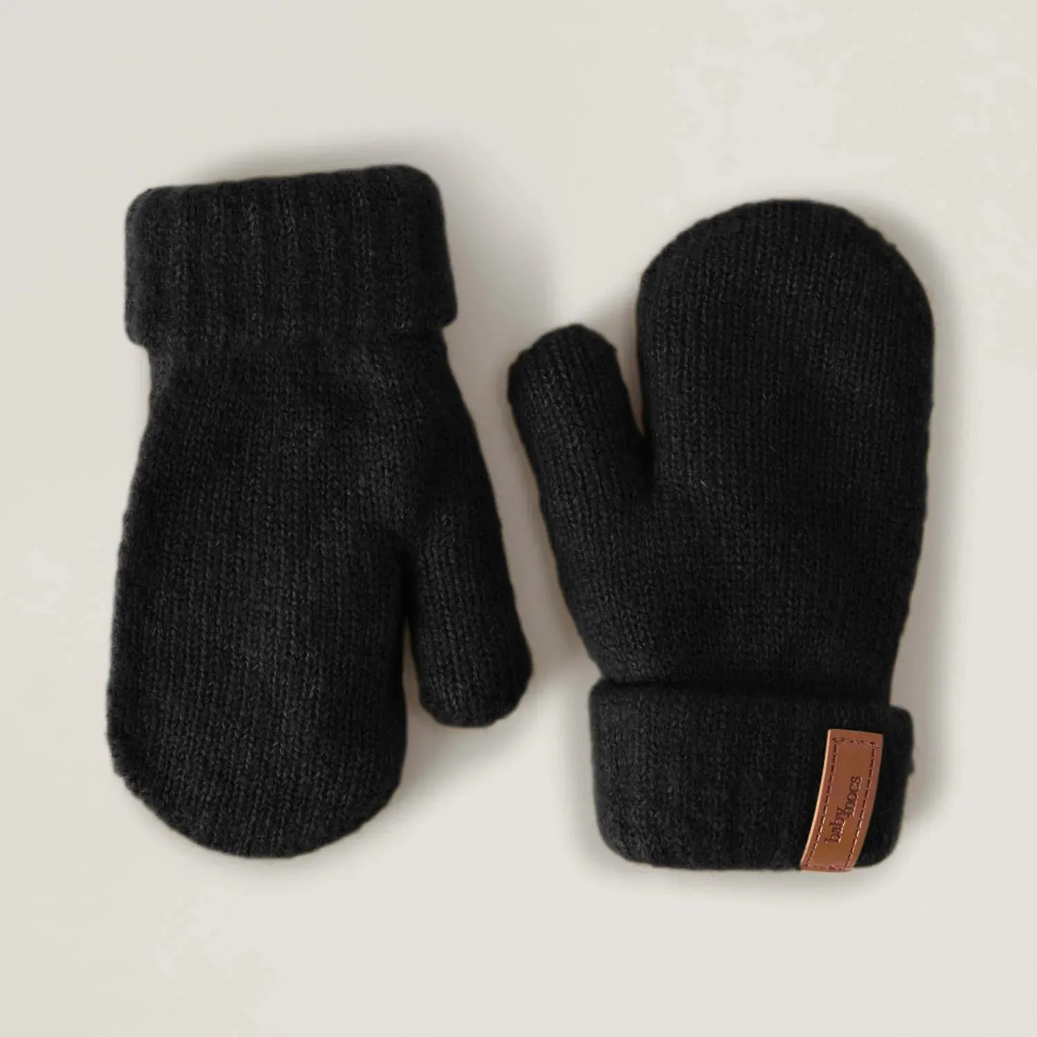 Baby Mocs - Mittens Black