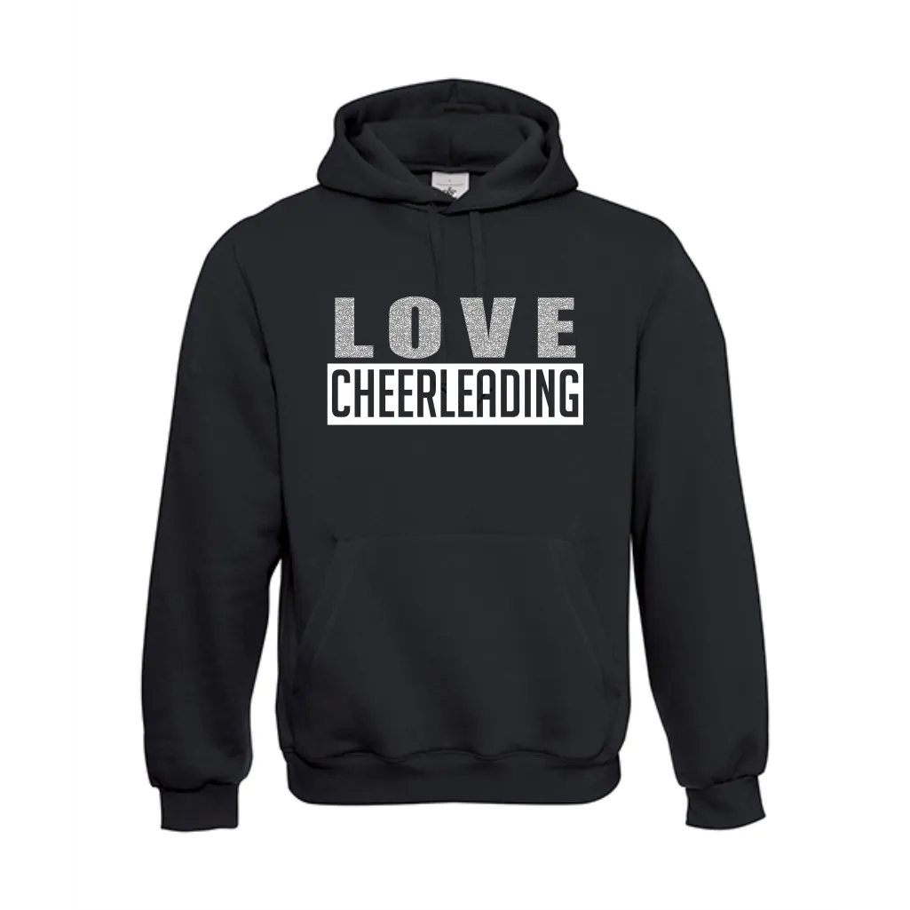 B&C LOVE CHEERLEADING hoodie