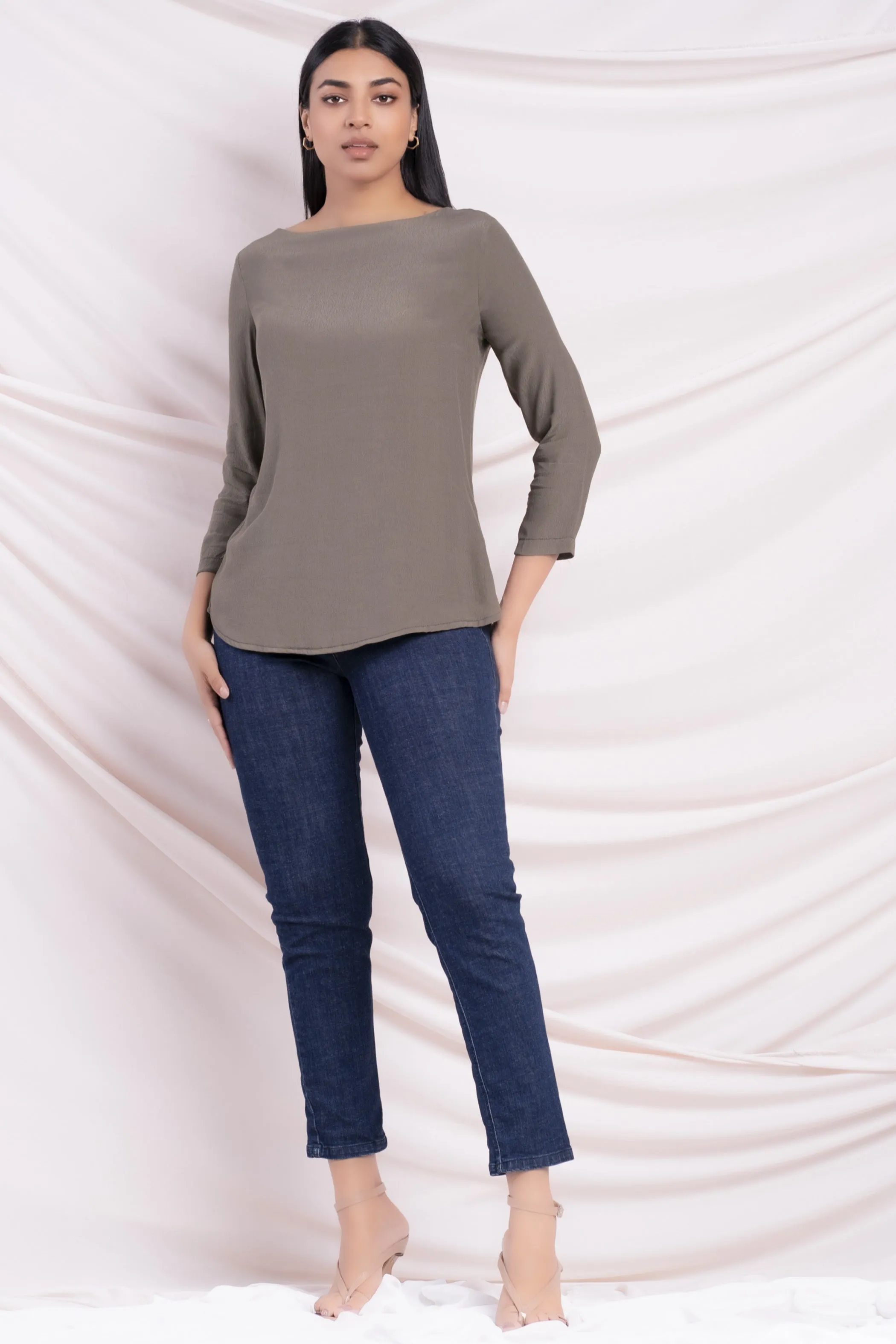 Basic Round Neck Top