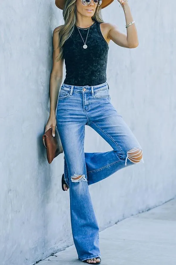 Big Easy High Rise Flare Denim