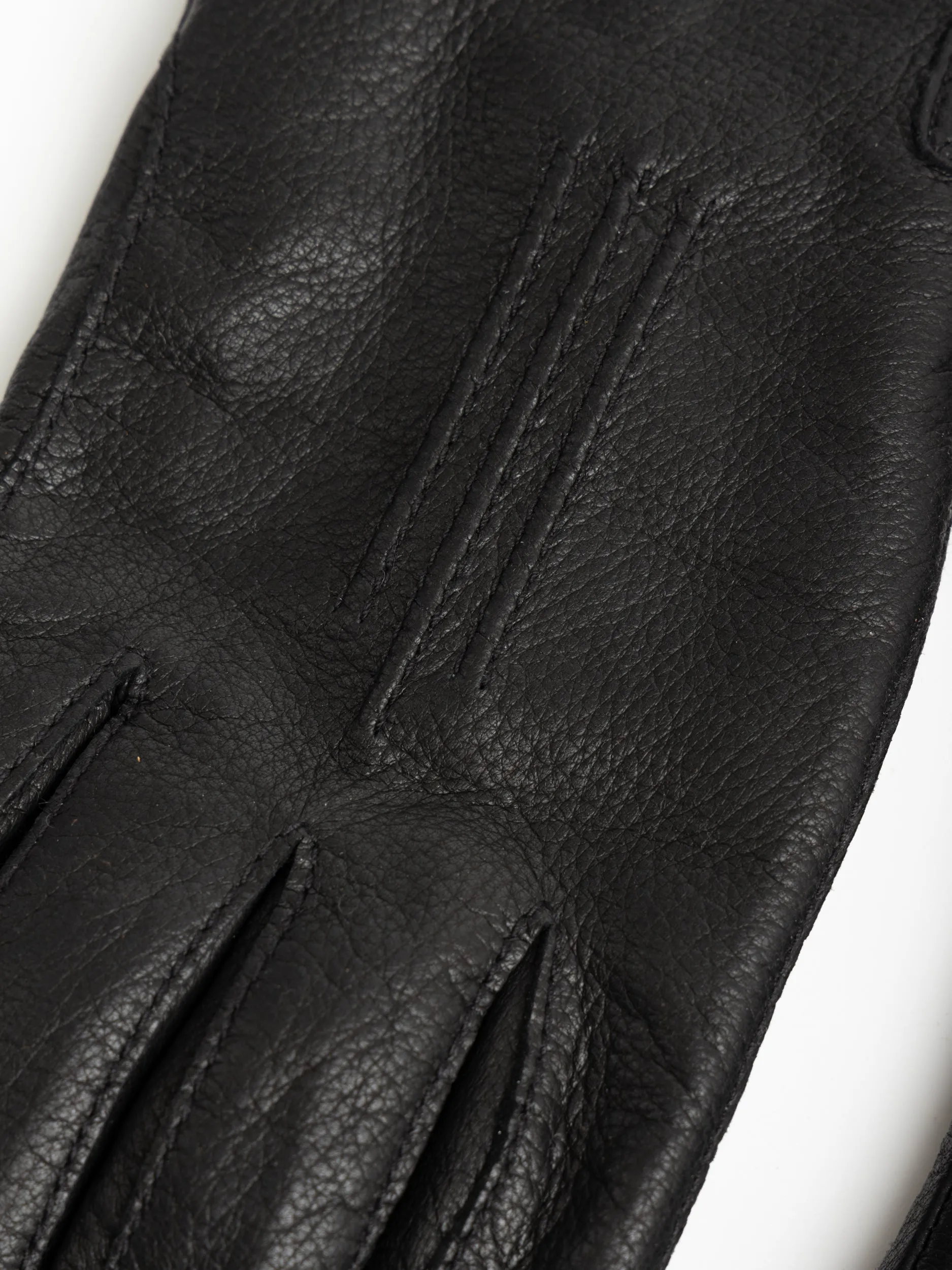 Black Deerskin Gloves