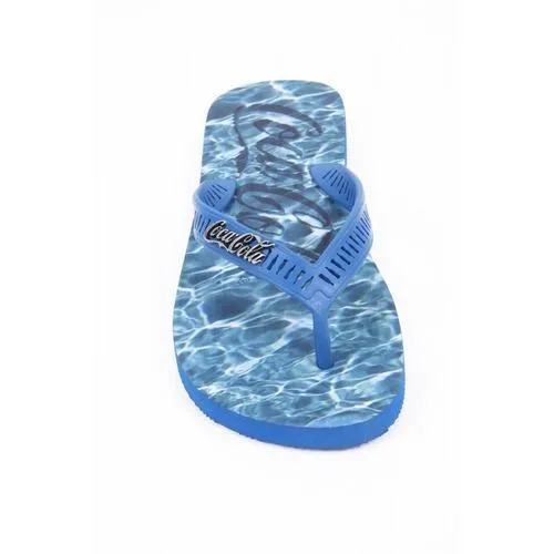 Blue 41/42 EUR Coca Cola mens flip flop CCA2006 WATER BLUE