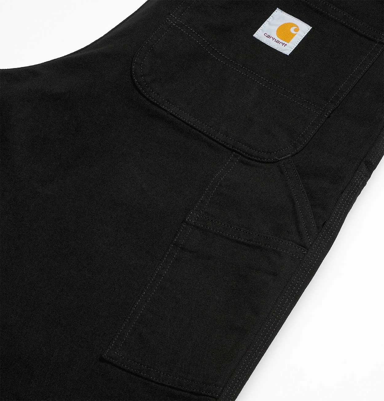 Carhartt WIP Double Knee Pant in Black Rinsed