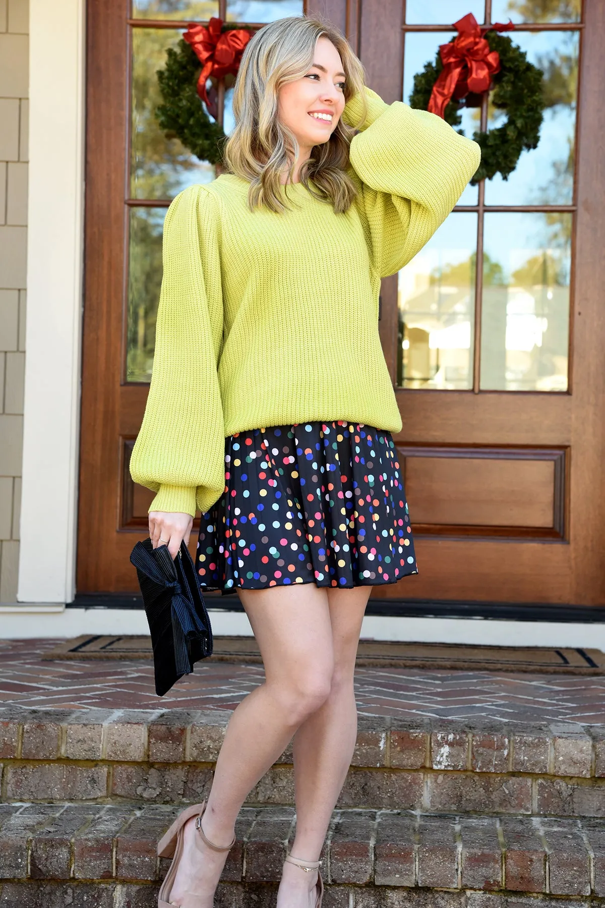 CHARTREUSE ENVY SWEATER