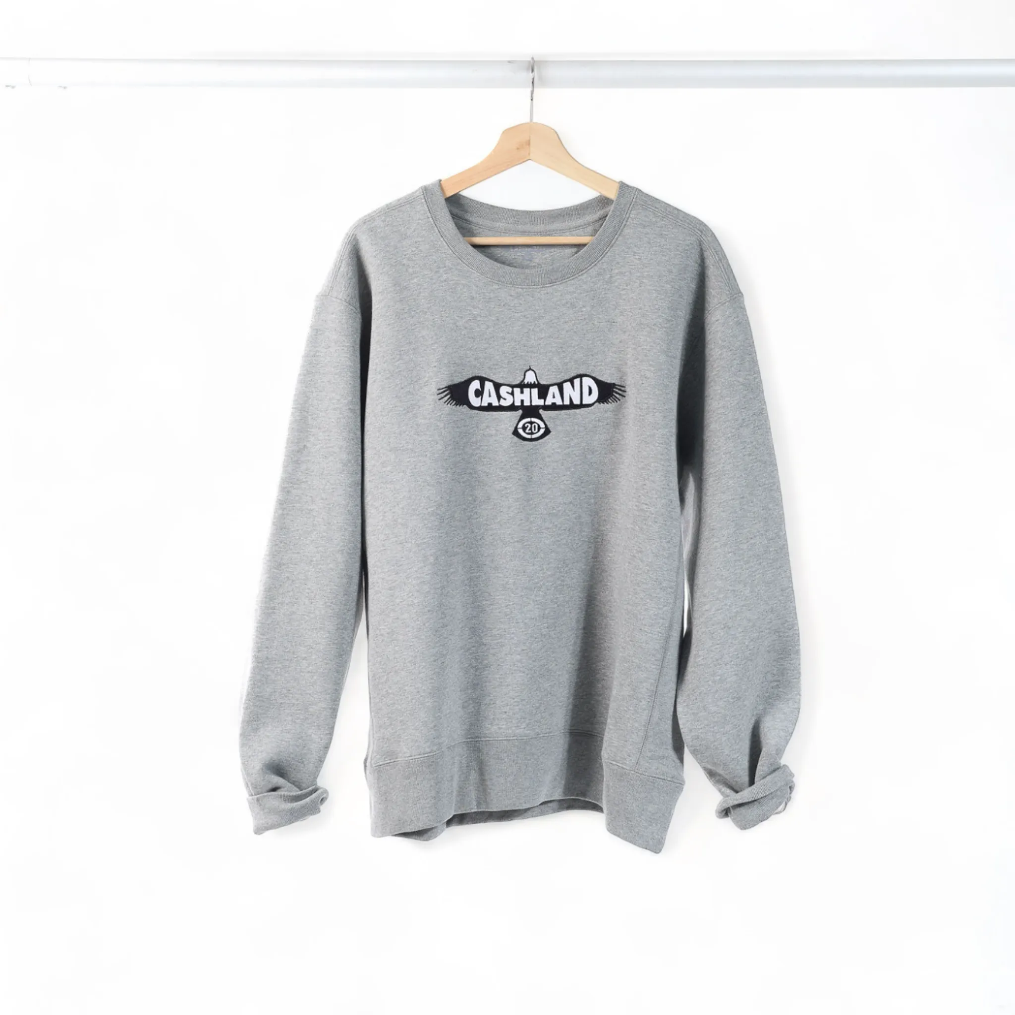 Classic HEAVY Crew Neck Sweatshirt : GREY