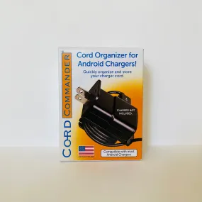 Cord Commander Cord Organizer for Android Chargers by by Douglas Scott Company Made in USA