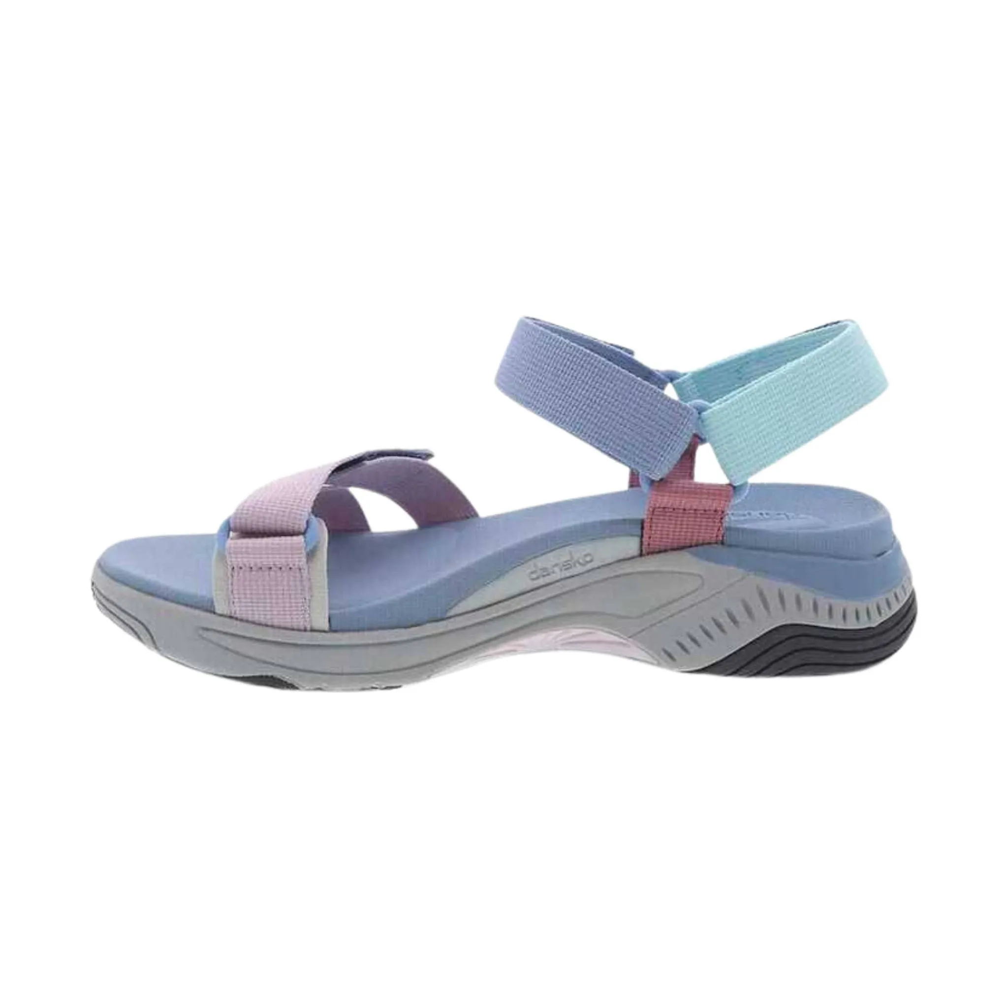 Dansko Women's Racquel Sandal - Sky Multi Webbing