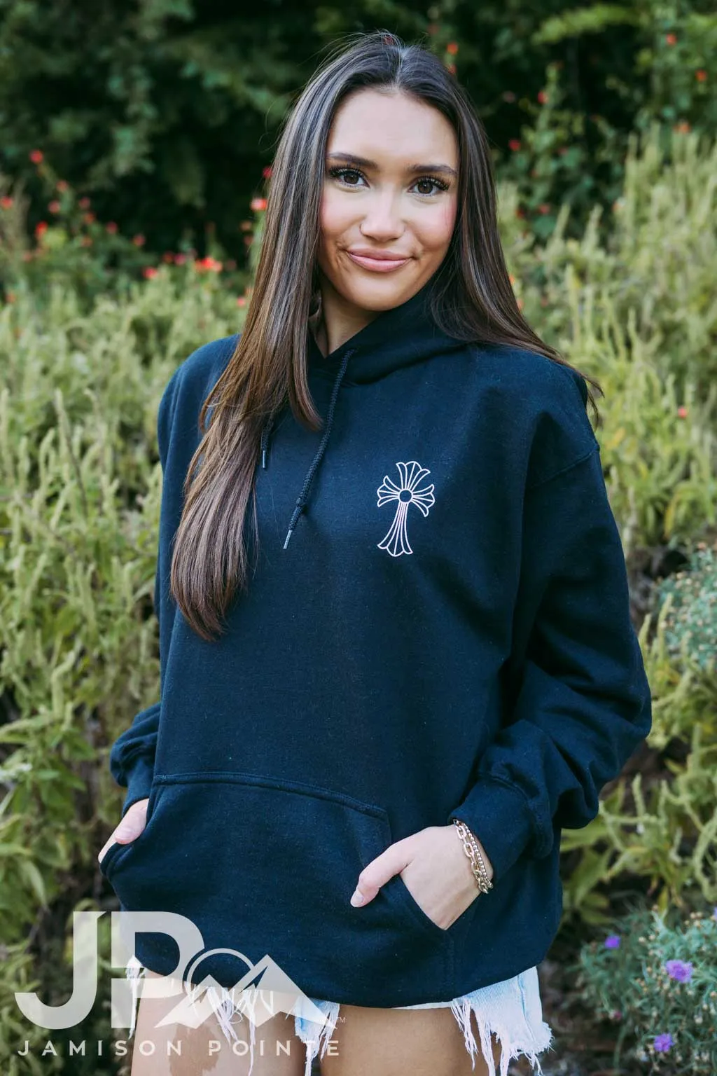 Delta Tau Delta Cross Hoodie