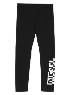 Diesel Leggings Logo Side Black