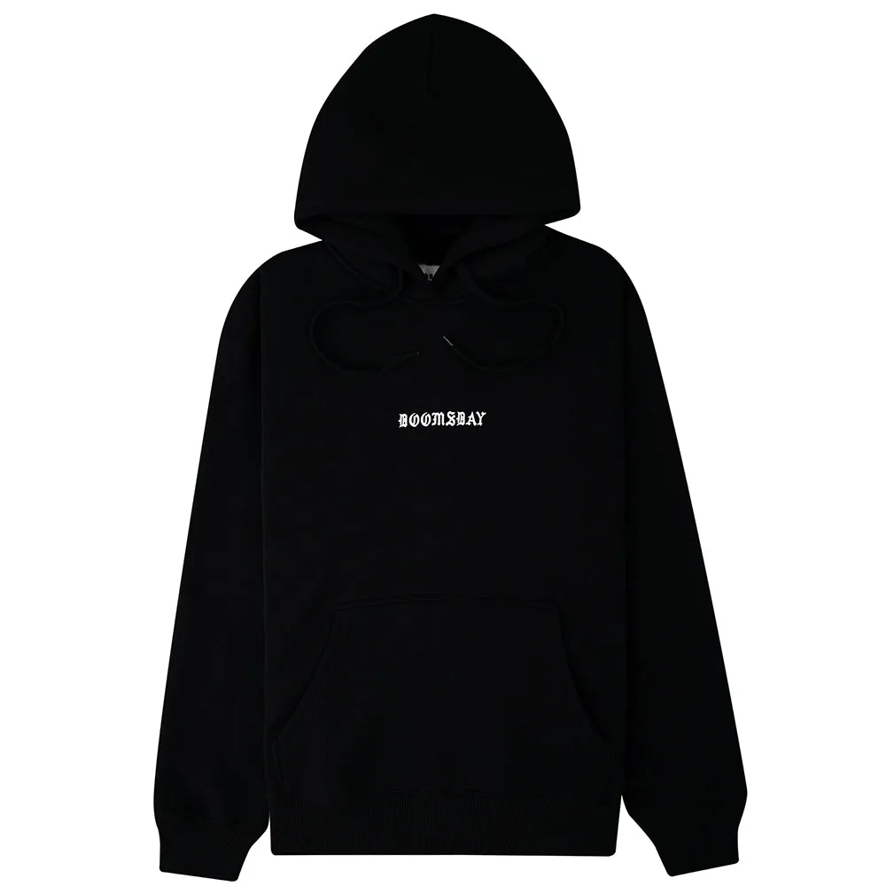 Doomsday Men's NMS Back Graphic Hoodie Black