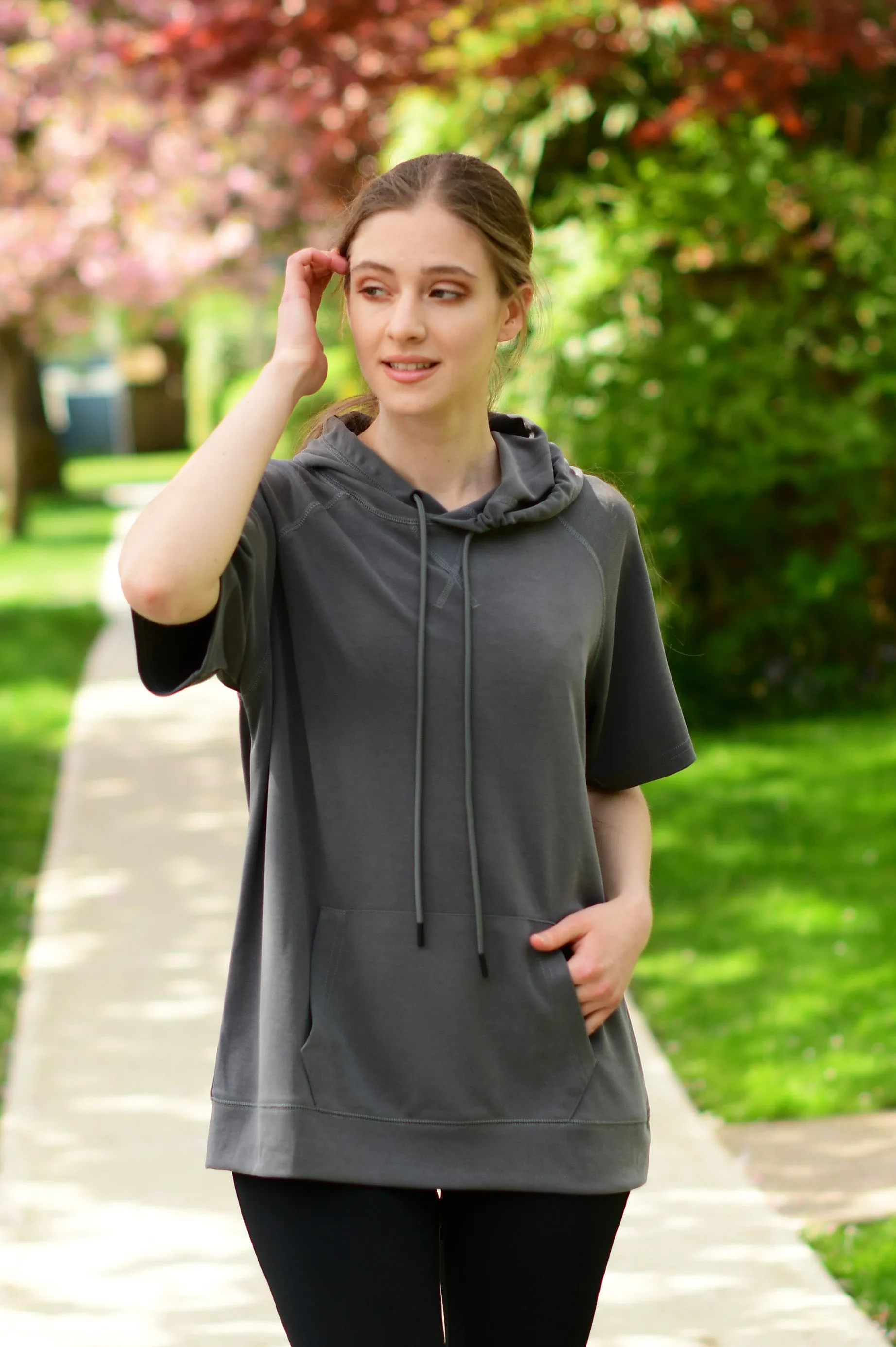 EMMA BAMBOO-BLEND HOODIE