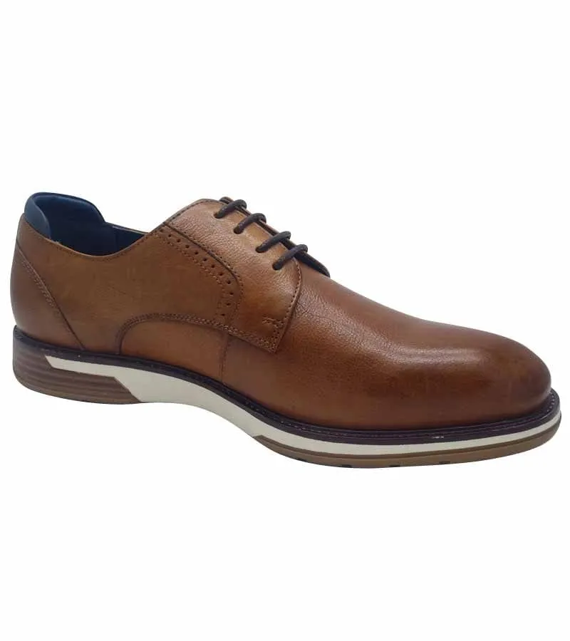 Escape Mens Tan Leather Shoe - Houston