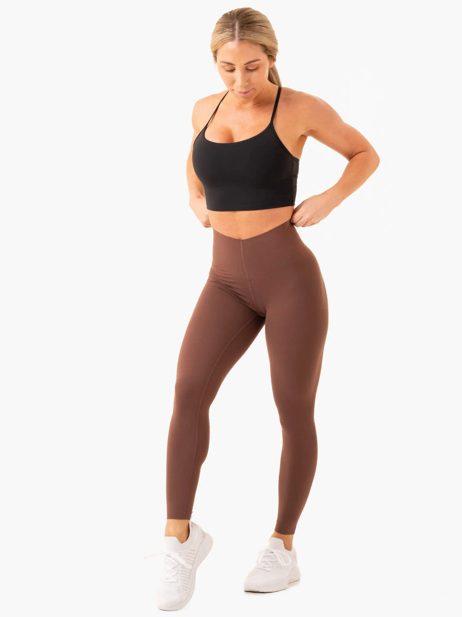 Extend Compression Leggings - Chocolate