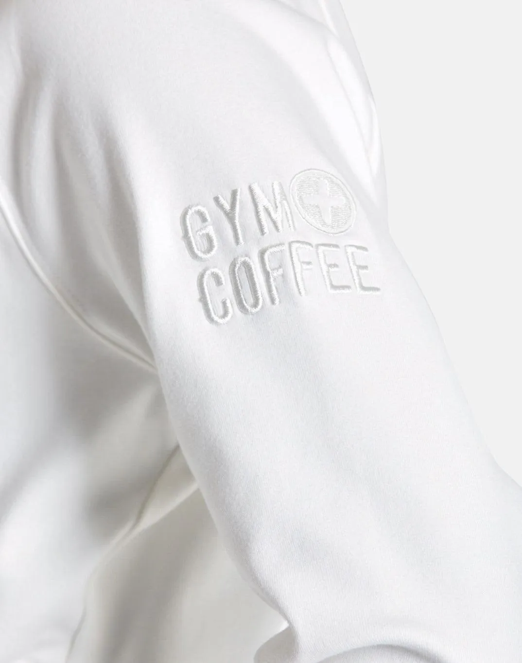 Gym Coffee Essential Crew (Womens) - Ivory White