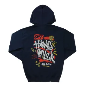 Hang Over On Life Hoodie (Navy/Red/Gold) /C8