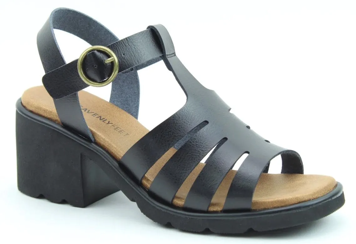 Heavenly Feet Connie Womens Heeled Sandal