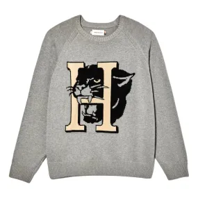 HONOR THE GIFT MASCOT SWEATER-GREY