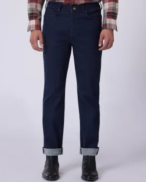 Indigo Grain Stretch Jeans