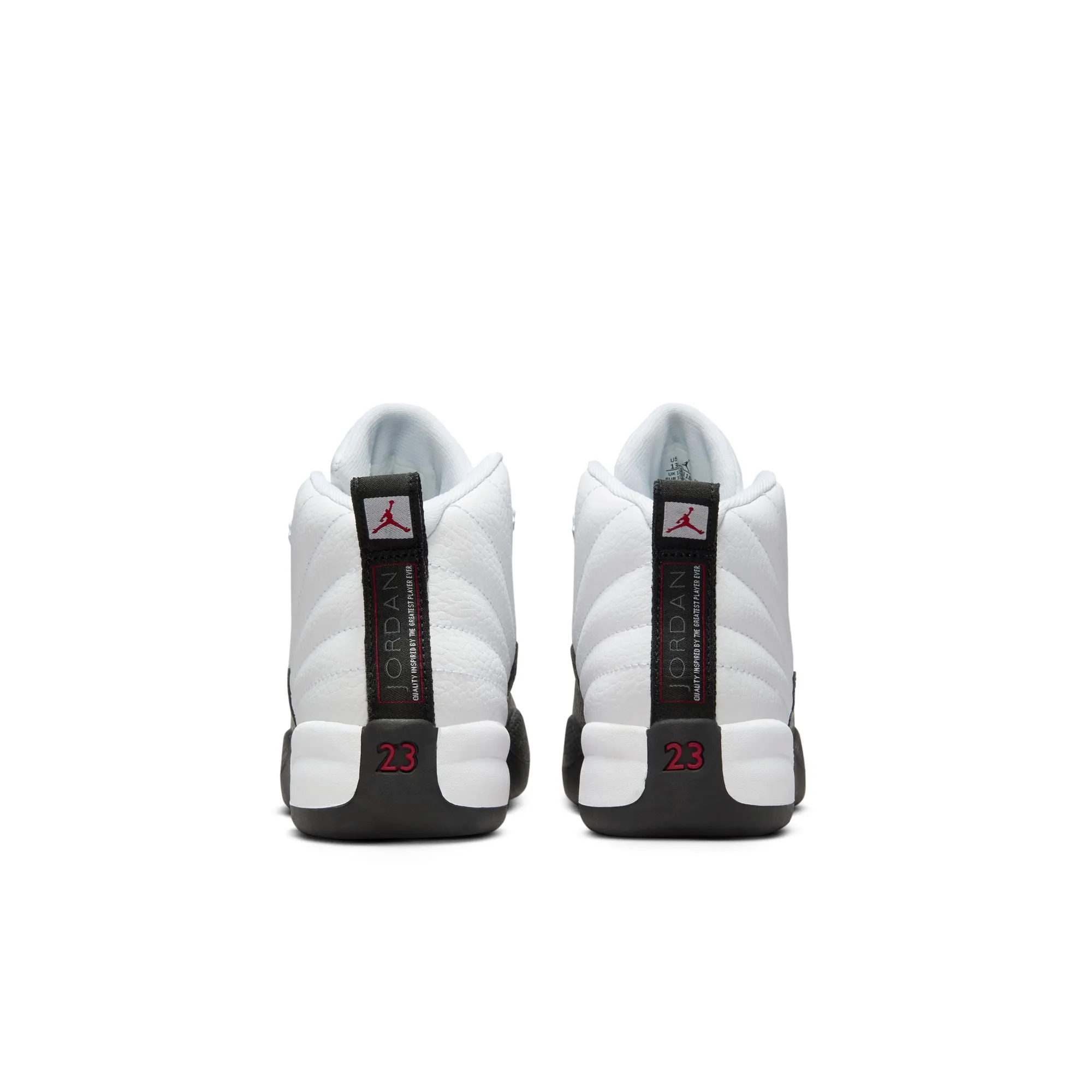 Jordan - Boy - PS Retro 12 - White/Gym Red/Black