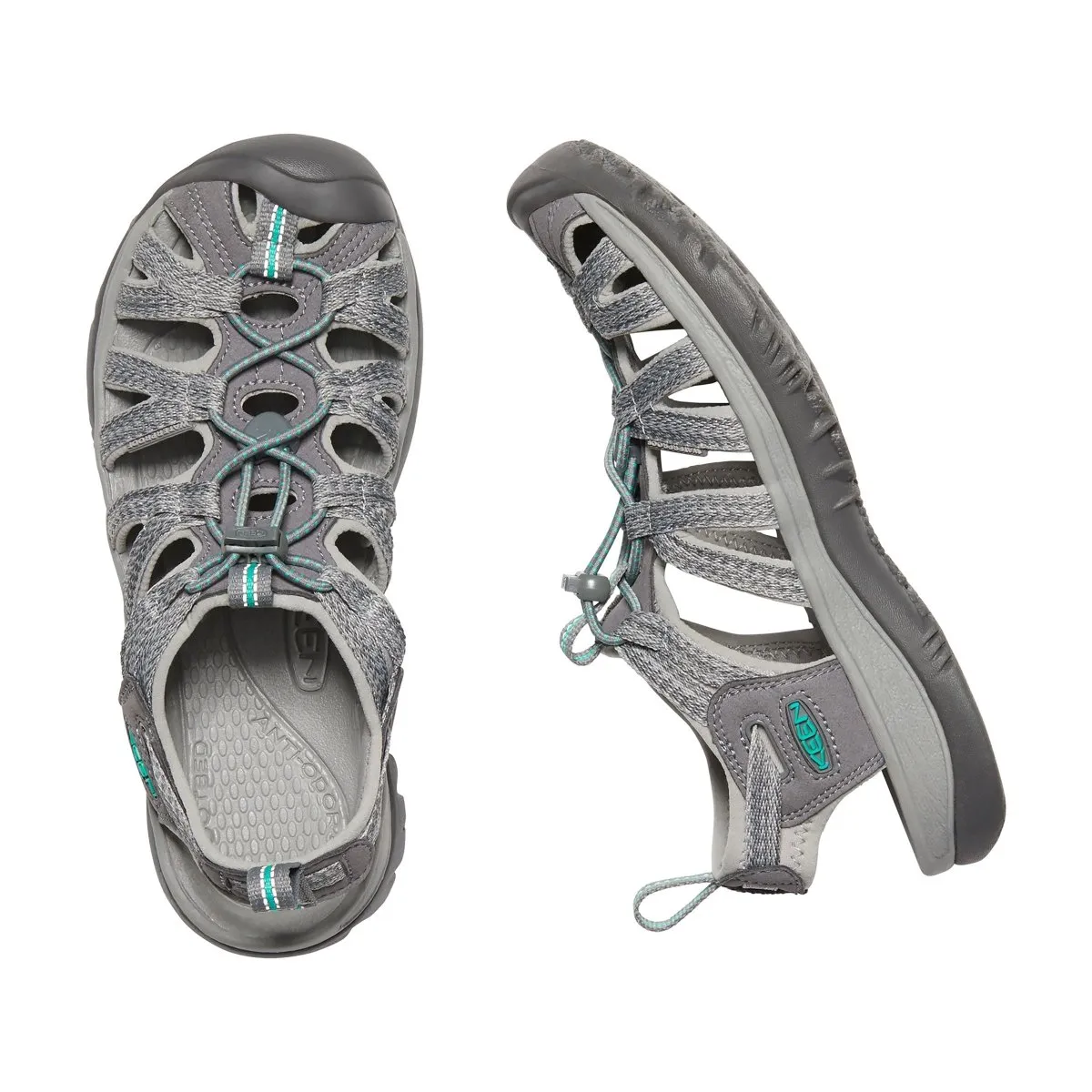 Keen Women's Whisper Grey/Peacock