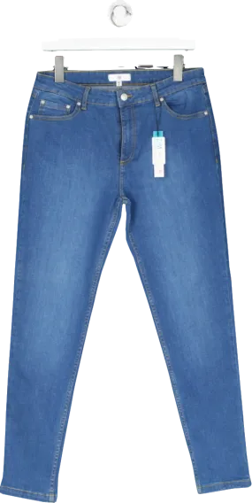 La Redoute Blue Organic Cotton Skinny Jeans UK 12