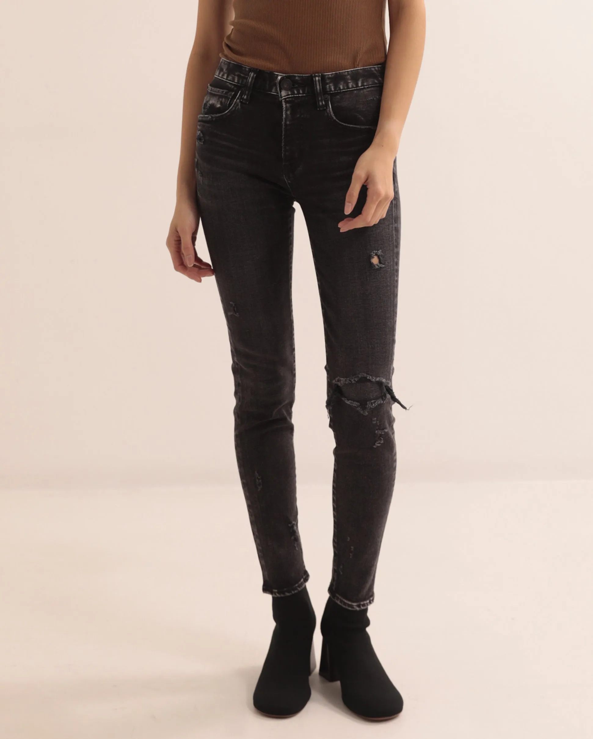 LENWOOD SKINNY / BLACK