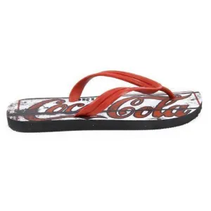 Multicolor 45/46 EUR Coca Cola mens flip flop CCA0127 OLD RED