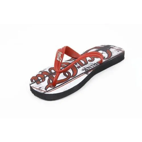 Multicolor 45/46 EUR Coca Cola mens flip flop CCA0127 OLD RED