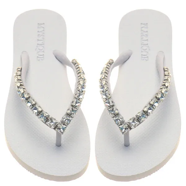 Mystique Flip Flop White