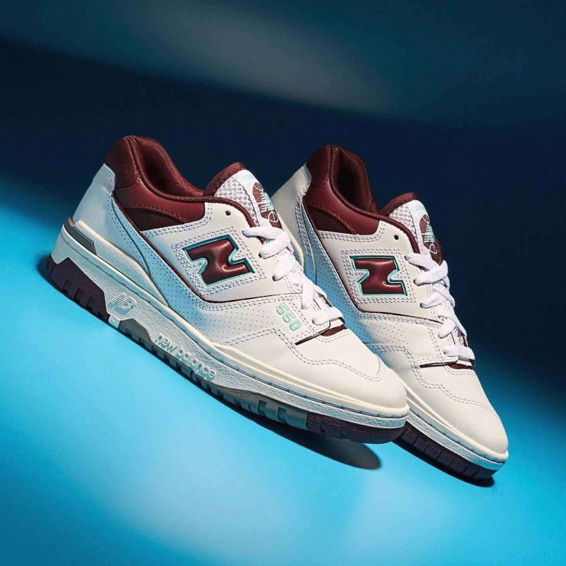 New Balance 550 'Burgundy Turquoise'