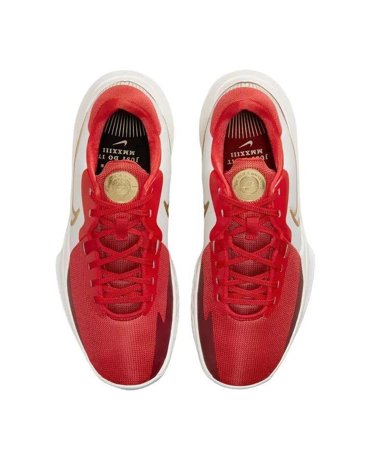 Nike Precision 6 DD9535-006 red-gold basketball shoe