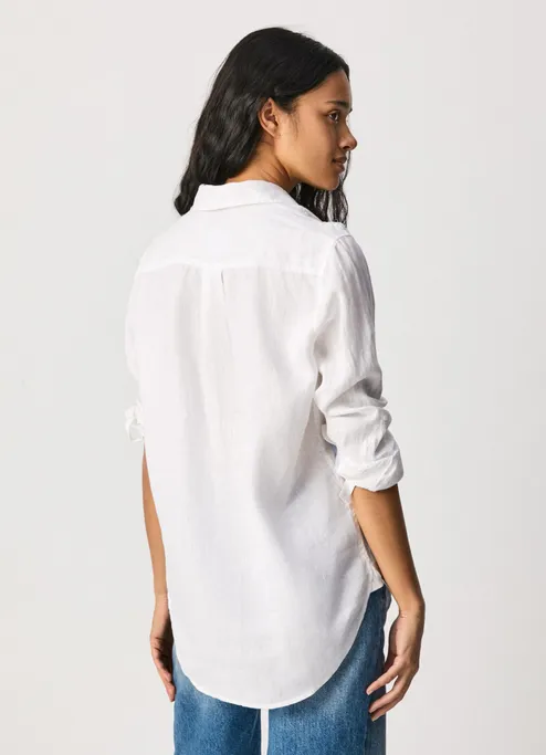 Pepe Jeans Ingrid shirt PL304212 8030FF White