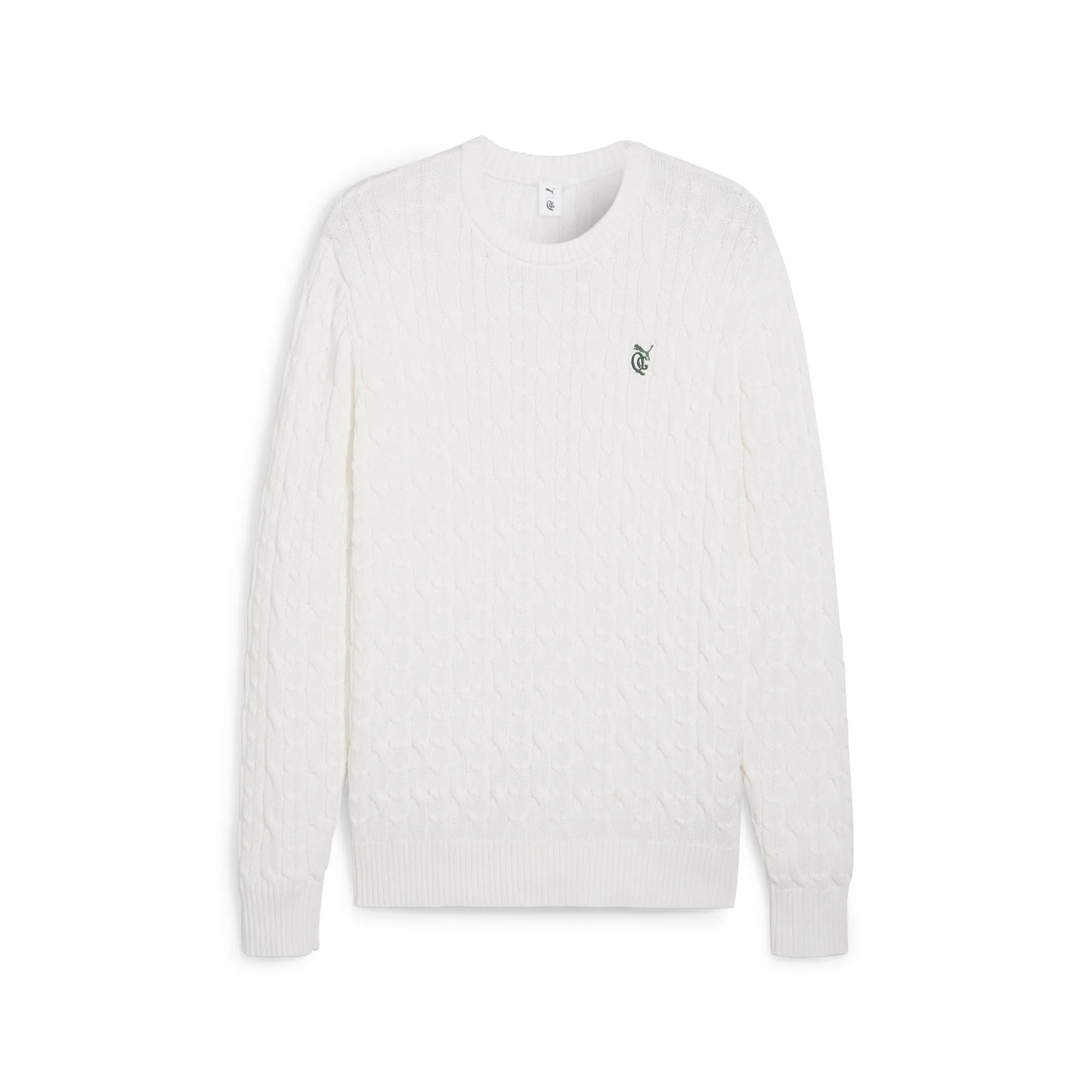 Puma x Quiet Golf Cable Knit Golf Sweater