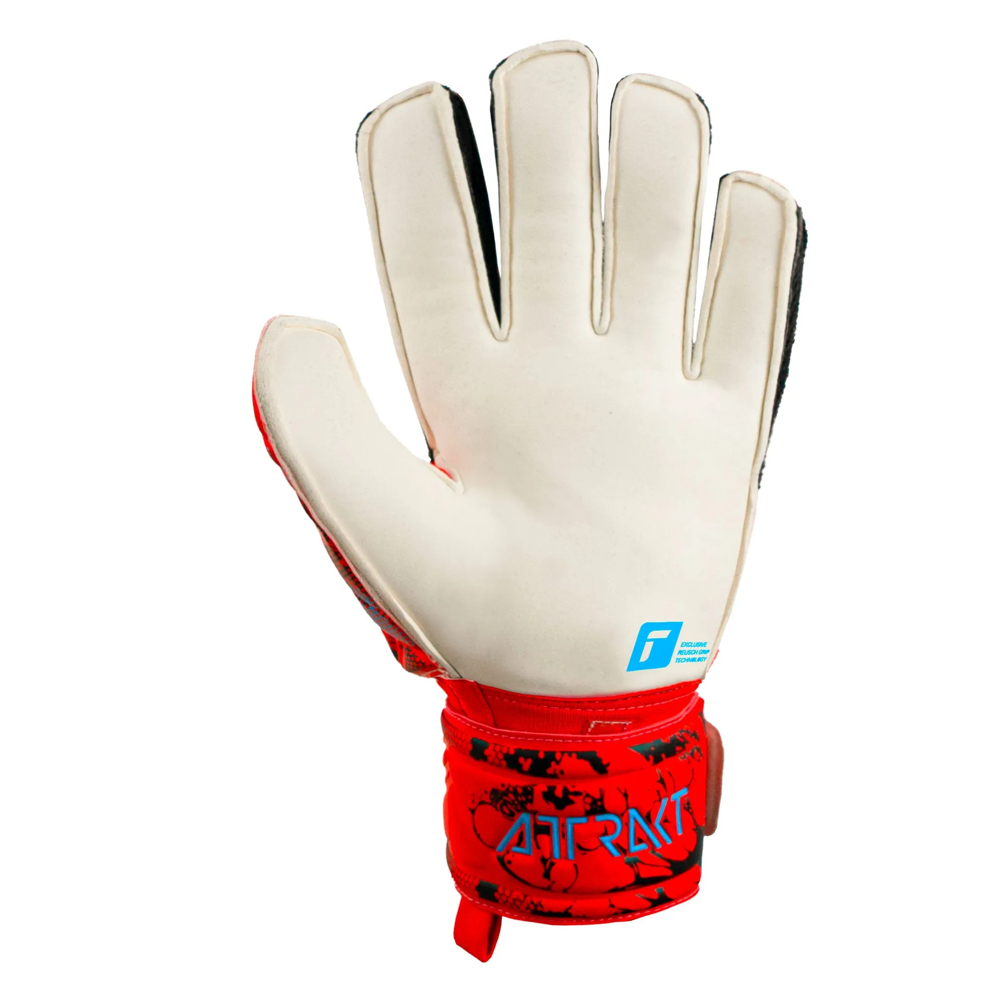 Reusch Men's Attrakt Grip Goalkeeper Gloves Red