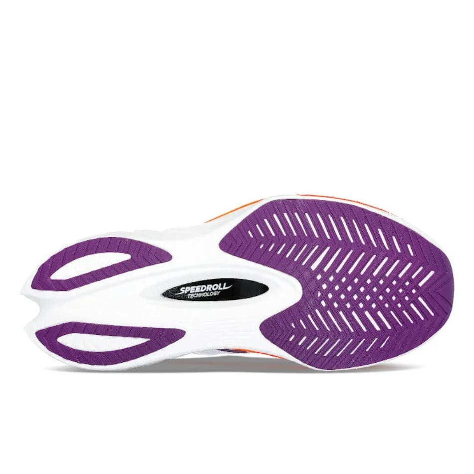 Saucony Endorphin Pro 4 Women's Running Shoes SS24 White / Violet