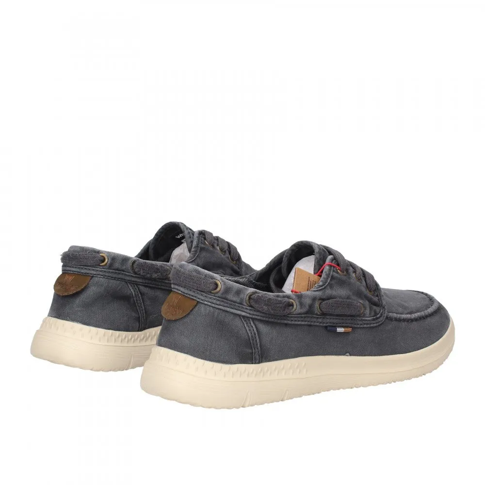 SNEAKERS TESSUTO JEANS